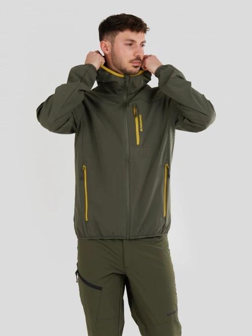 Fundango Alloy Hooded Softshell męski kurtka softshell zielony 5