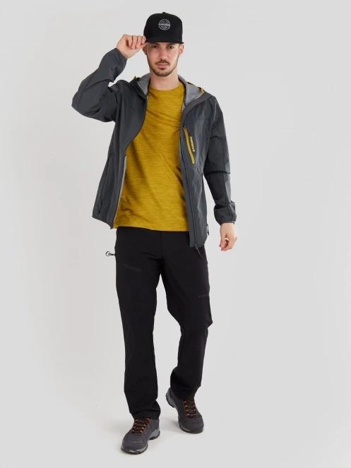 Fundango Alloy Hooded Softshell męski kurtka softshell szary 4