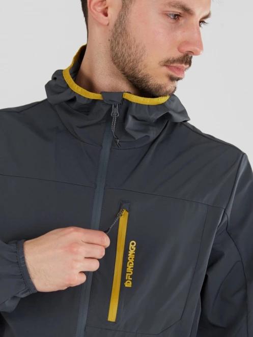Fundango Alloy Hooded Softshell męski kurtka softshell szary 5