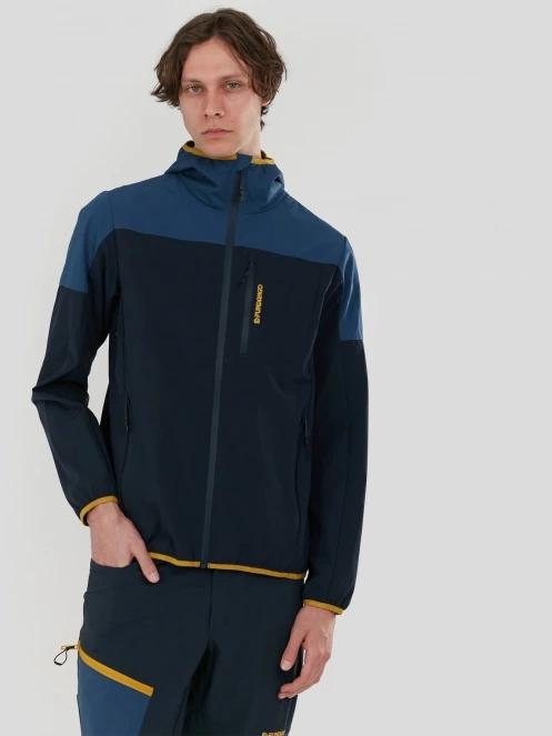 Fundango Alloy Hooded Softshell męski kurtka softshell ciemnoniebieski 2