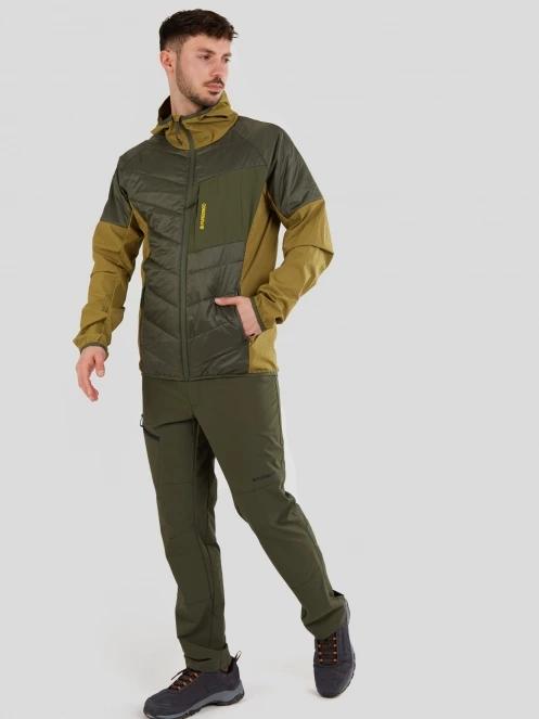 Fundango Gaara Hybrid Jacket męski kurtka softshell zielony 4