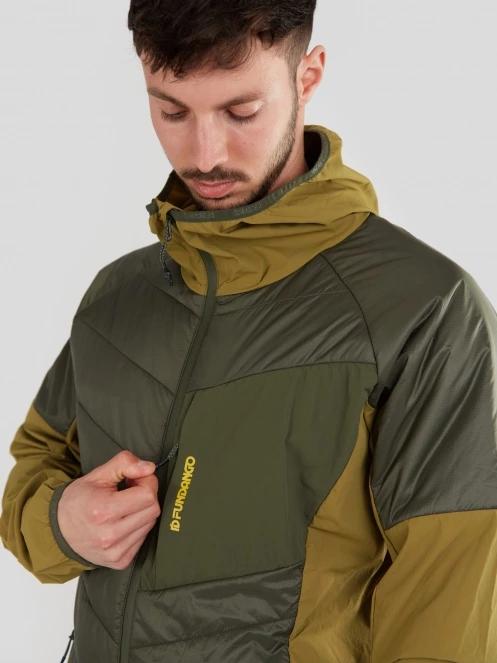 Fundango Gaara Hybrid Jacket męski kurtka softshell zielony 6