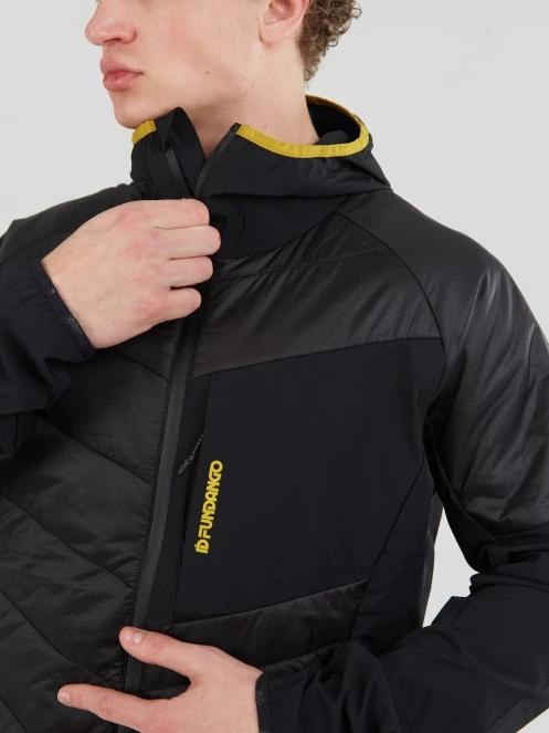 Fundango Gaara Hybrid Jacket męski kurtka softshell czarny 6