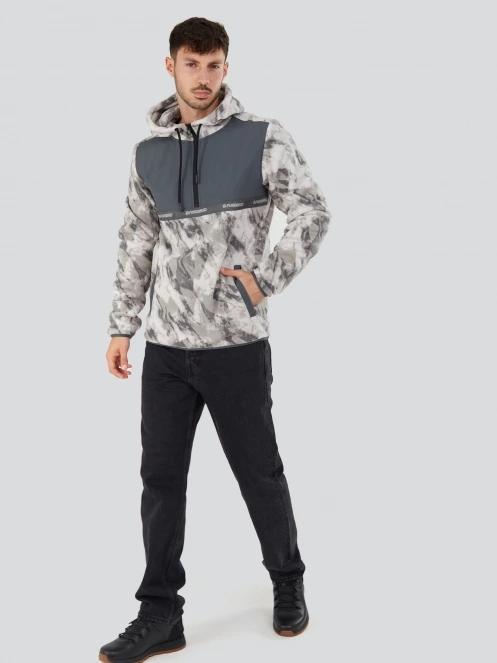 Fundango Exodus Hybrid Jacket męski sweter szary 4