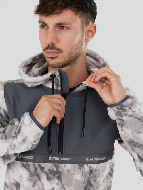 Fundango Exodus Hybrid Jacket męski sweter szary 6