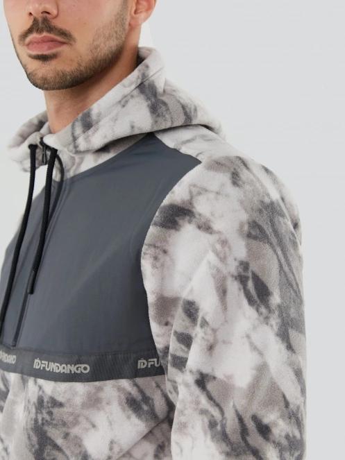 Fundango Exodus Hybrid Jacket męski sweter szary 7