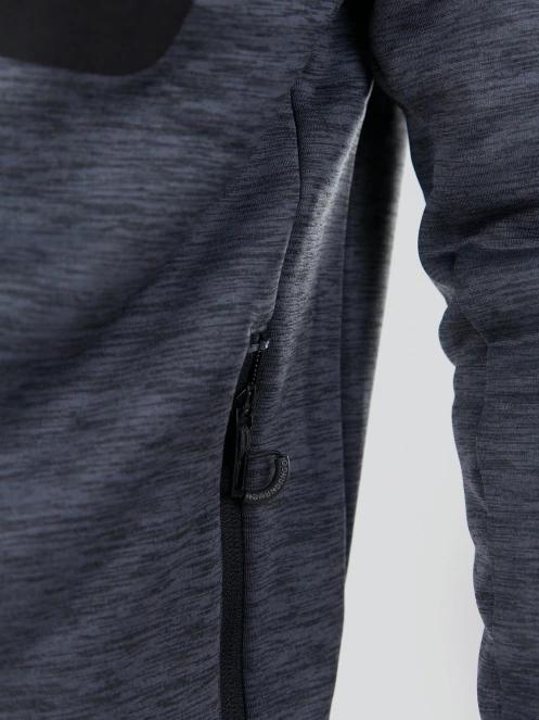 Fundango Jefferson Fleece Jacket męski bluza z polaru szary 7