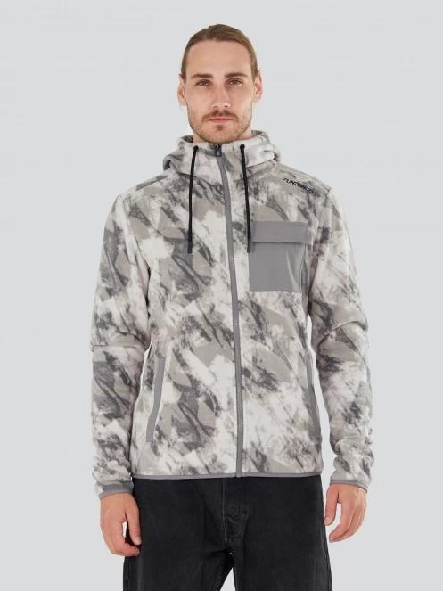 Fundango Nestor Fleece Jacket męski bluza z polaru szary 2