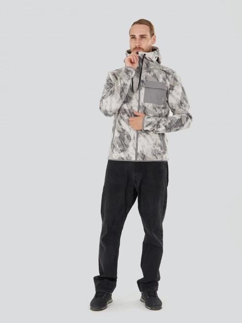 Fundango Nestor Fleece Jacket męski bluza z polaru szary 4