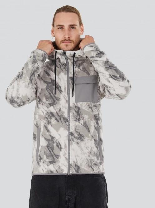 Fundango Nestor Fleece Jacket męski bluza z polaru szary 5