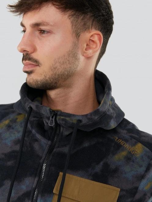Fundango Nestor Fleece Jacket męski bluza z polaru wielokolorowy 5