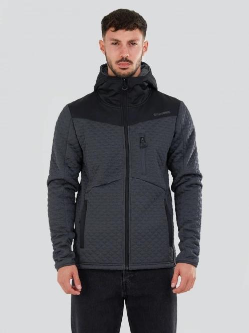 Fundango Ashford Insulated Fleece Jacket męski bluza z polaru szary 2