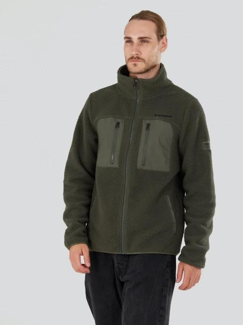Fundango Haven Hybrid Jacket męski sweter zielony 5