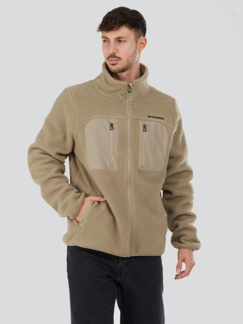 Fundango Haven Hybrid Jacket męski sweter piasek 5