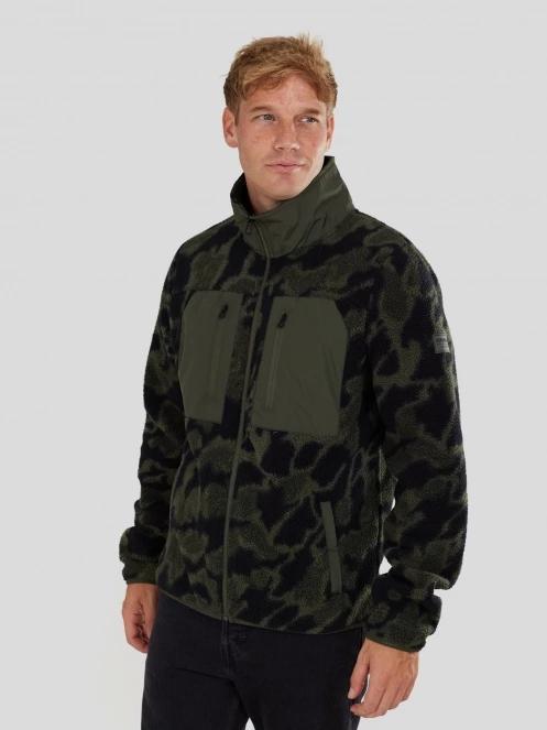 Fundango Haven Hybrid Jacket męski hybrydowa warstwa pośrednia czarny 2