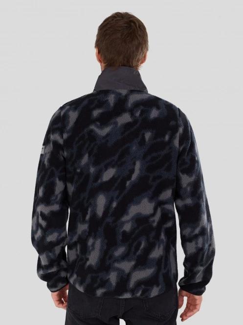 Fundango Haven Hybrid Jacket męski hybrydowa warstwa pośrednia czarny 3