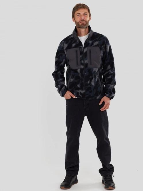 Fundango Haven Hybrid Jacket męski hybrydowa warstwa pośrednia czarny 4