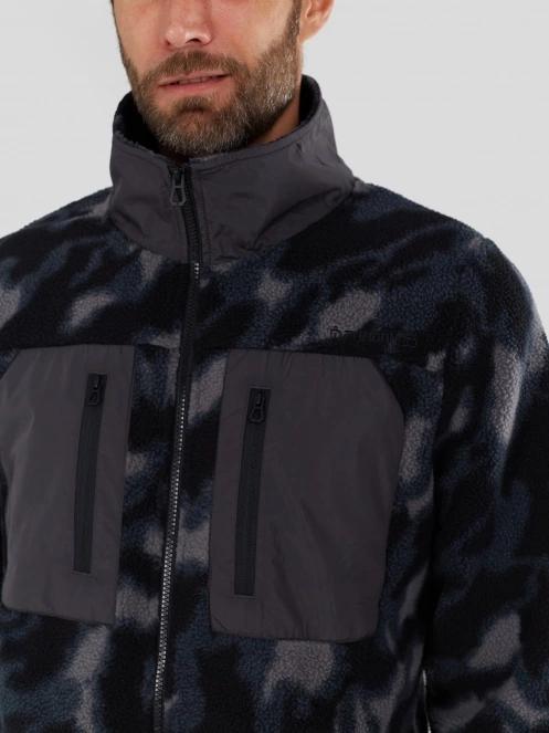 Fundango Haven Hybrid Jacket męski hybrydowa warstwa pośrednia czarny 6