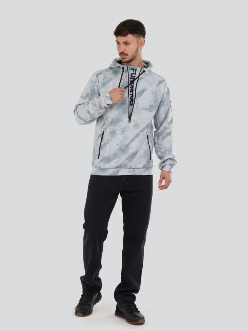 Fundango Astrea Tech Pullover męski sweter szary 4