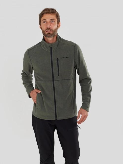 Fundango Jeffrey Fullzip Fleece męski bluza z polaru oliwka 5