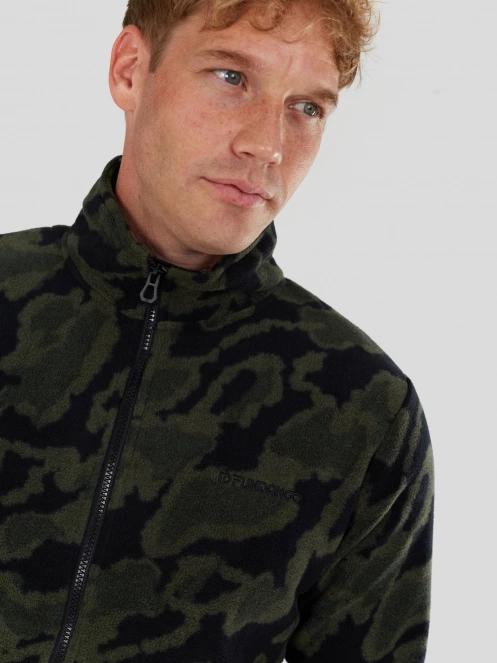 Fundango Nestor II Fleece Jacket męski bluza z polaru czarny 5