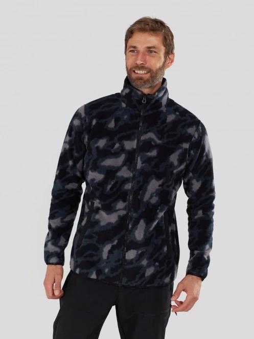 Fundango Nestor II Fleece Jacket męski bluza z polaru szary 5