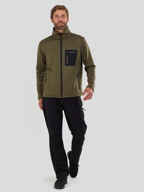 Fundango Revolution Fullzip Fleece męski bluza z polaru zielony 4