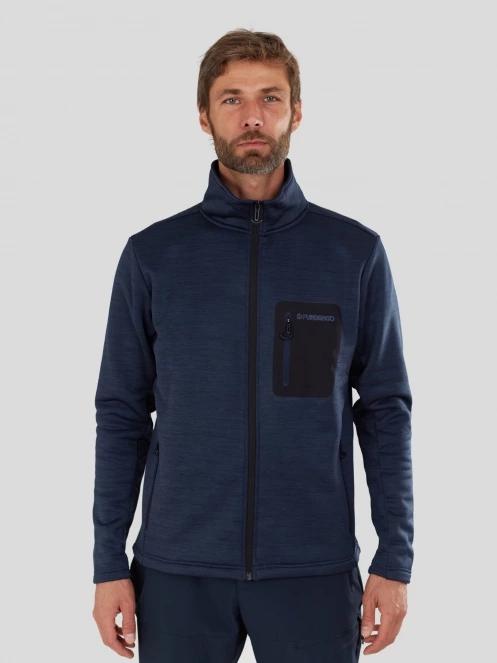 Fundango Revolution Fleece Jacket męski bluza z polaru ciemnoniebieski 2