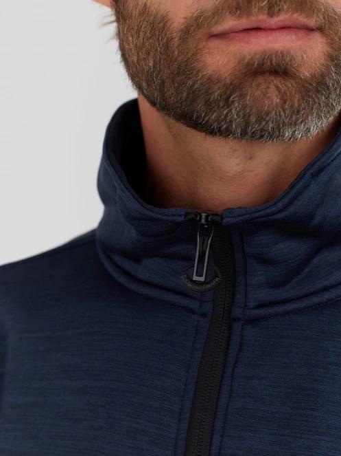 Fundango Revolution Fleece Jacket męski bluza z polaru ciemnoniebieski 7
