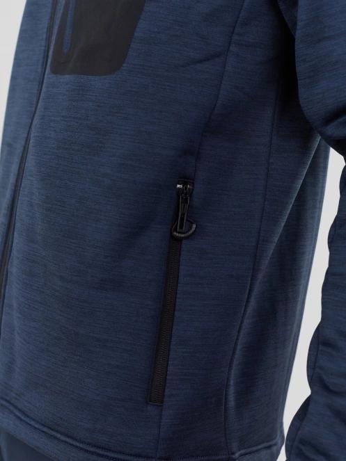 Fundango Revolution Fleece Jacket męski bluza z polaru ciemnoniebieski 8