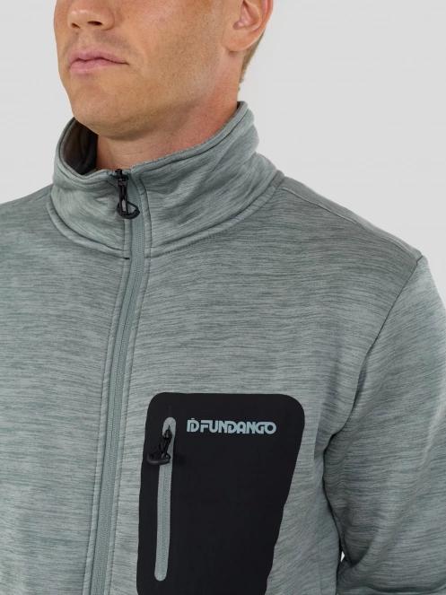 Fundango Revolution Fleece Jacket męski bluza z polaru zielony 6