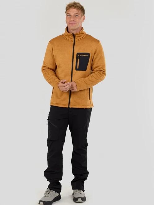 Fundango Revolution Fleece Jacket męski bluza z polaru pomarańczowy 4