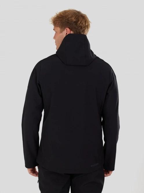 Fundango Fairbanks Softhsell Jacket męski kurtka softshell czarny 3