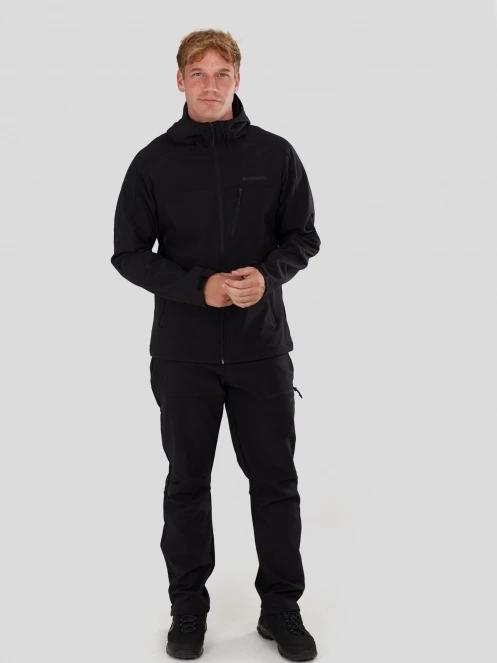 Fundango Fairbanks Softhsell Jacket męski kurtka softshell czarny 5