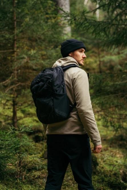 Fundango Nagano Full Zip Hoodie męski hybrydowa warstwa pośrednia piasek 9