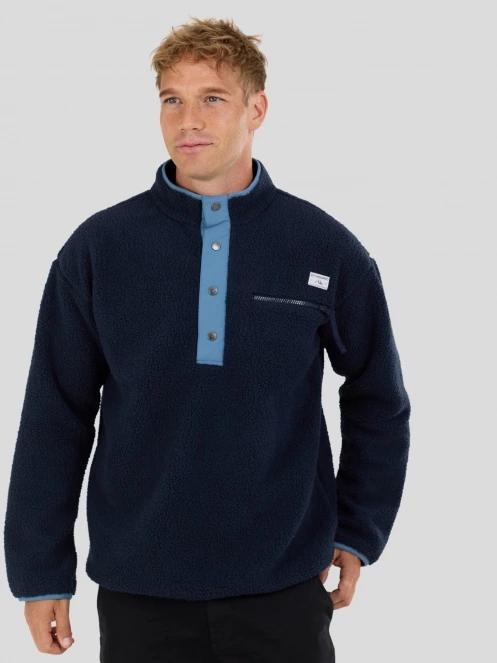 Fundango Phoenix Fleece Jacket męski bluza z polaru ciemnoniebieski 5