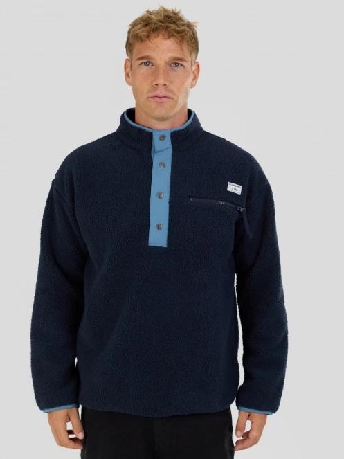Fundango Phoenix Fleece Jacket męski bluza z polaru ciemnoniebieski 2