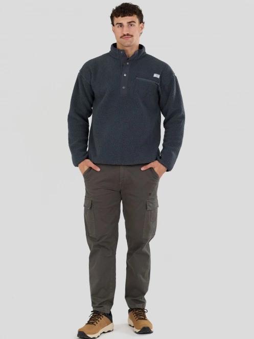 Fundango Phoenix Fleece Jacket męski bluza z polaru szary 4
