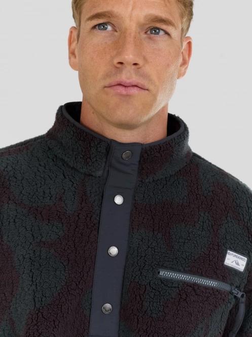 Fundango Phoenix Fleece Jacket męski bluza z polaru szary 6