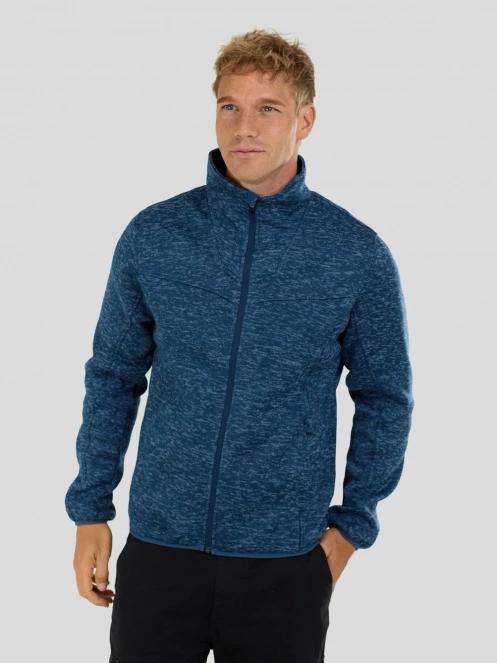 Fundango Cruz Knit Fleece Jacket męski bluza z polaru ciemnoniebieski 2