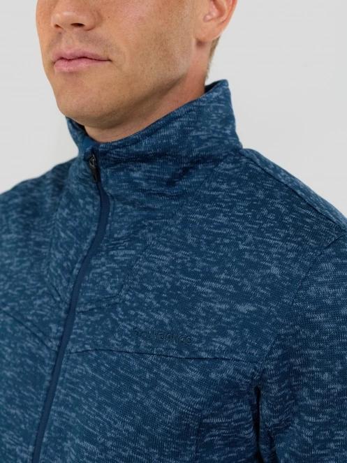Fundango Cruz Knit Fleece Jacket męski bluza z polaru ciemnoniebieski 5