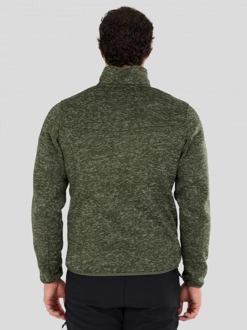 Fundango Cruz Knit Fleece Jacket męski bluza z polaru oliwka 3