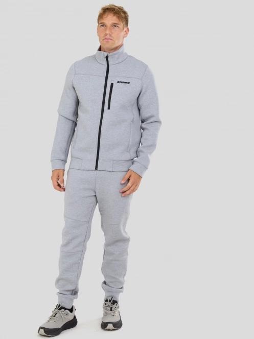 Fundango Soren Fleece Jacket męski bluza z polaru szary 4
