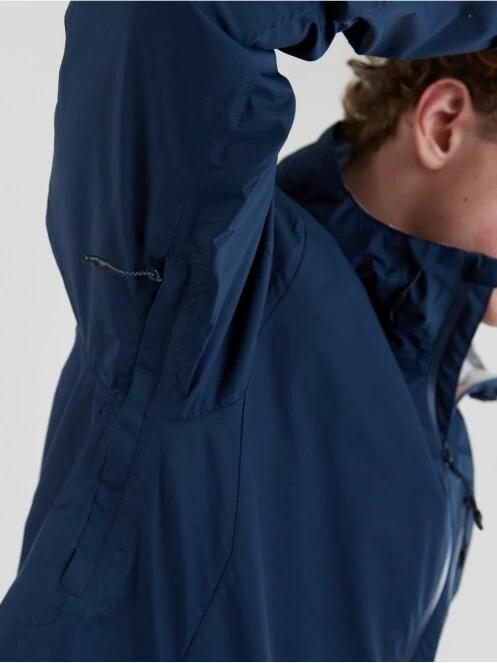 Fundango Piorini Waterproof jacket męski plaszcz przeciwdeszczowy ciemnoniebieski 6