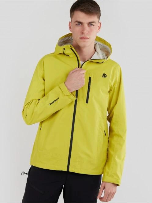 Fundango Piorini Waterproof jacket męski plaszcz przeciwdeszczowy żółty 4