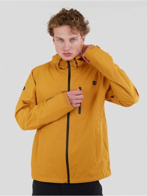 Fundango Piorini Waterproof jacket męski plaszcz przeciwdeszczowy żółty 5