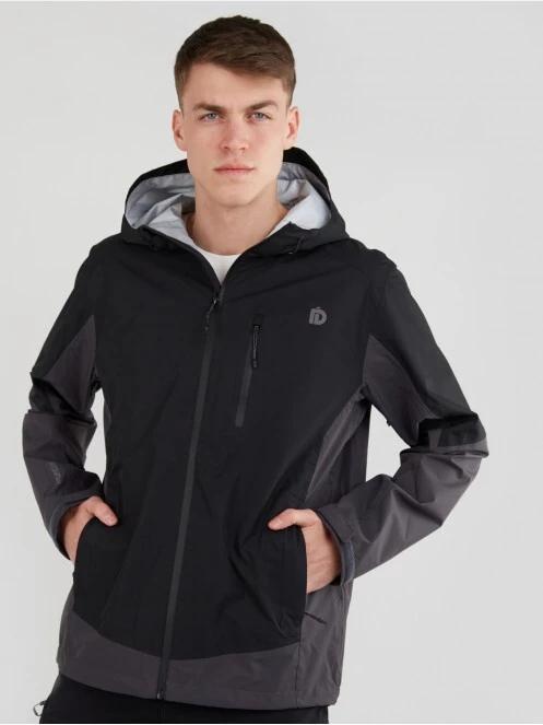 Fundango Piorini Waterproof jacket męski plaszcz przeciwdeszczowy czarny 4