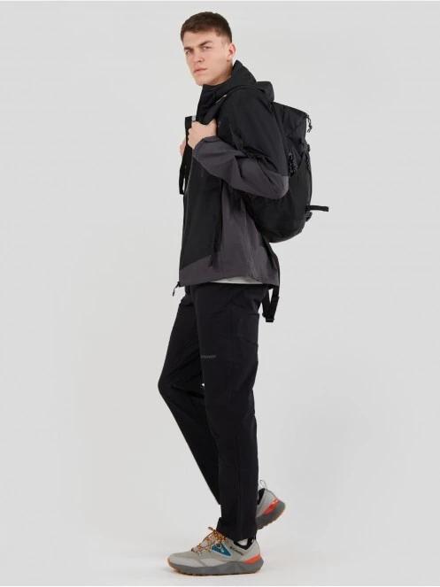Fundango Piorini Waterproof jacket męski plaszcz przeciwdeszczowy czarny 6
