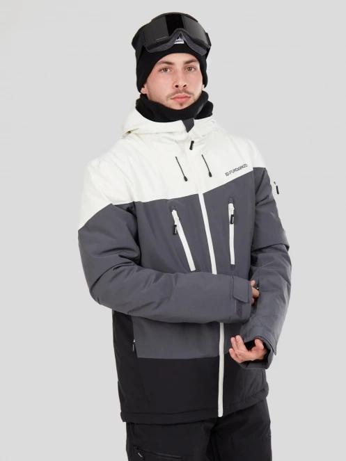 Fundango Privet Allmountain Jacket męski kurtka narciarska biały 2