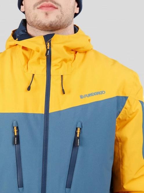 Fundango Privet Allmountain Jacket męski kurtka narciarska pomarańczowy 7